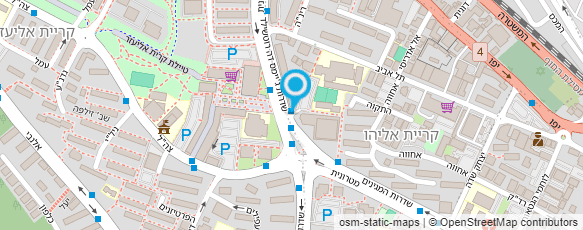 מפת הגעה אל מרכז רפואי לין