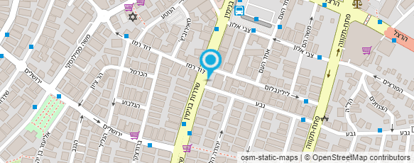 מפת הגעה אל מכבי שירותי בריאות