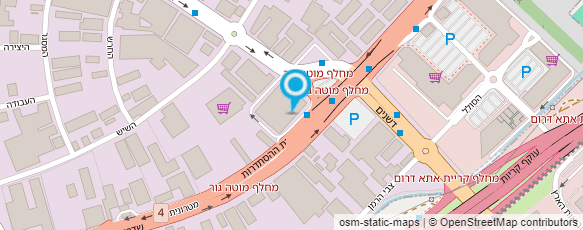 מפת הגעה אל זברה - מועדון בע"מ