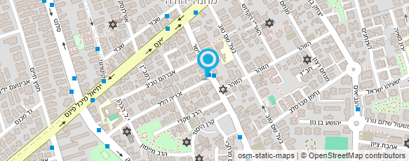 מפת הגעה אל הראל יוסי