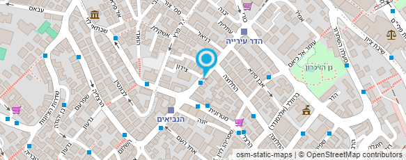 מפת הגעה אל פלאפל ארמון