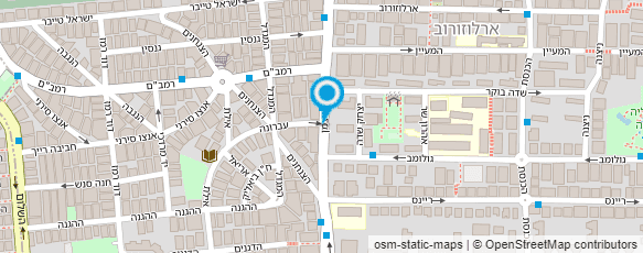 מפת הגעה אל מכבסת גבעתיים