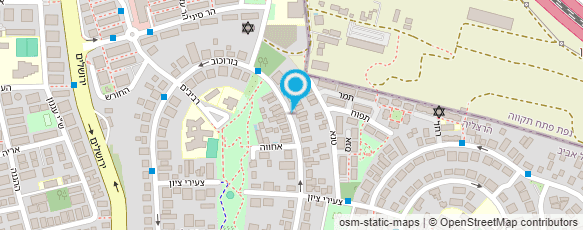 מפת הגעה אל משה כנף עיצוב פנים