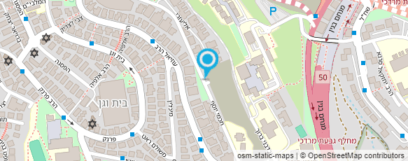 מפת הגעה אל יהודה רחמים חברה לבנין בע"מ