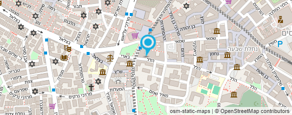 מפת הגעה אל עו"ד עיני יגאל