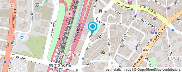 מפת הגעה אל לנטרוניקס הפצה בע"מ