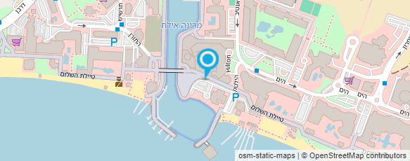 מפת הגעה אל המרכז לחינוך וספורט ימי אילת