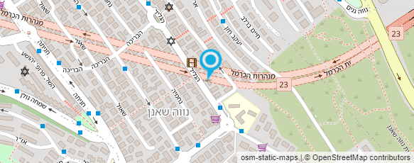 מפת הגעה אל סינמה קפה עממי מפת הגעה אל סינמה קפה עממי