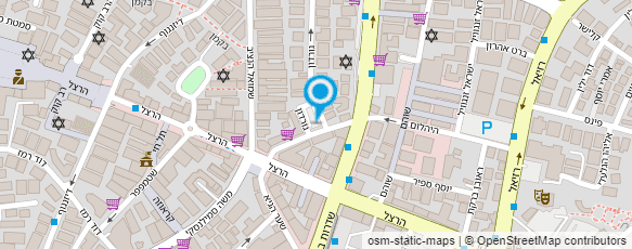 מפת הגעה אל אגודת צדק תרדוף