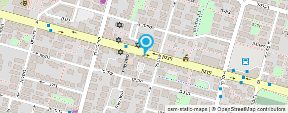 מפת הגעה אל לומלסקי נדין