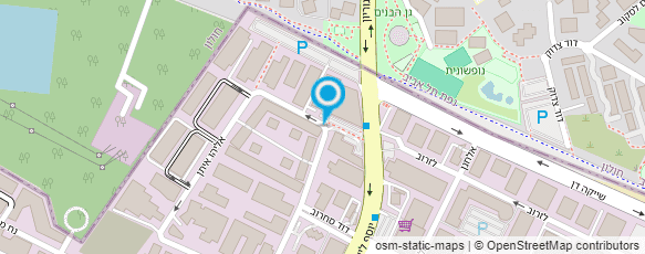 מפת הגעה אל רובינפלד טקסטיל בע"מ