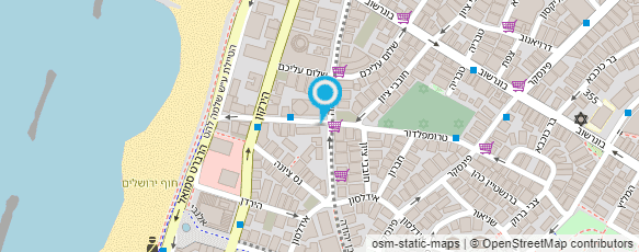 מפת הגעה אל מוניות טרופלדור