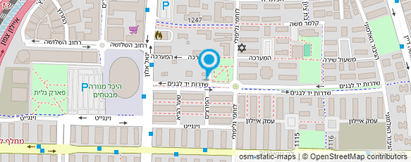 מפת הגעה אל לוינשטיין דורית