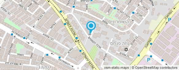 מפת הגעה אל יעקב מזרחי עיצוב שיער מפת הגעה אל יעקב מזרחי עיצוב שיער
