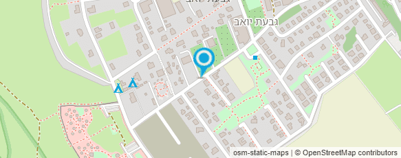 מפת הגעה אל בקתה מול שקיעה