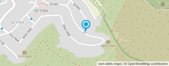 מפת הגעה אל ארץ הגליל- אירוח כפרי