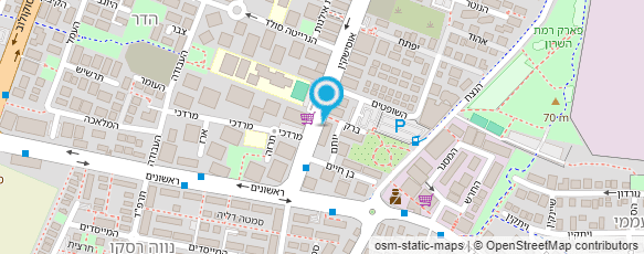 מפת הגעה אל סנדלריית פנחס וחייט