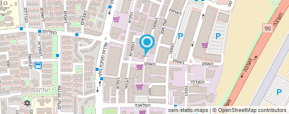 מפת הגעה אל נגריית מקסים בע"מ