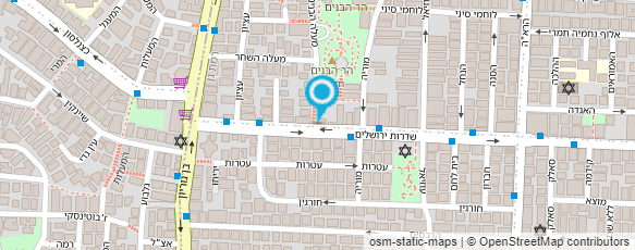 מפת הגעה אל אלום גב הורוביץ בע"מ