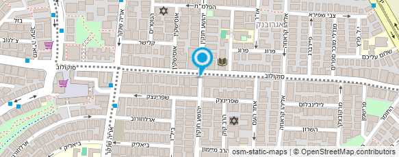 מפת הגעה אל שמעונוב גבריאל