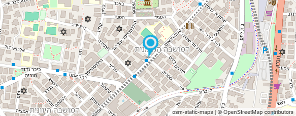 מפת הגעה אל דואר ישראל מפת הגעה אל דואר ישראל