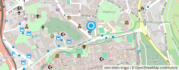 מפת הגעה אל דואר ישראל