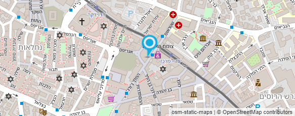 מפת הגעה אל דואר ישראל מפת הגעה אל דואר ישראל