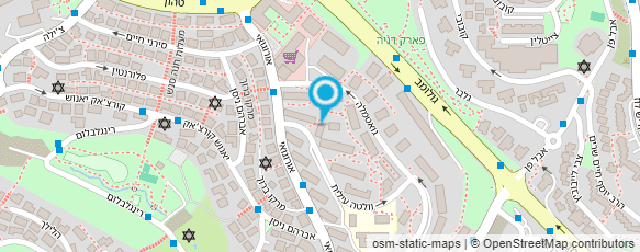 מפת הגעה אל דואר ישראל