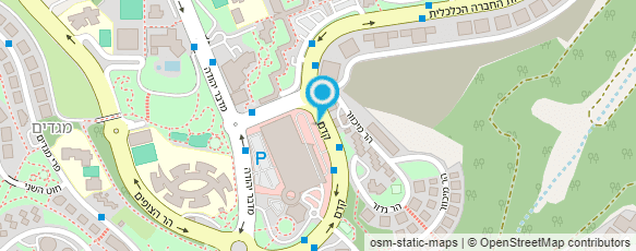 מפת הגעה אל דואר ישראל