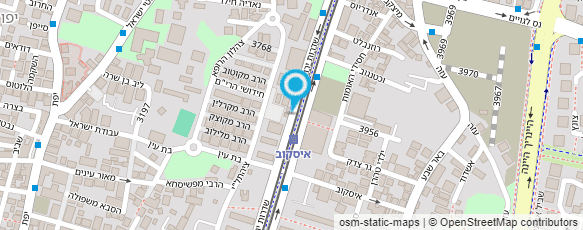 מפת הגעה אל דואר ישראל- מסירת דואר