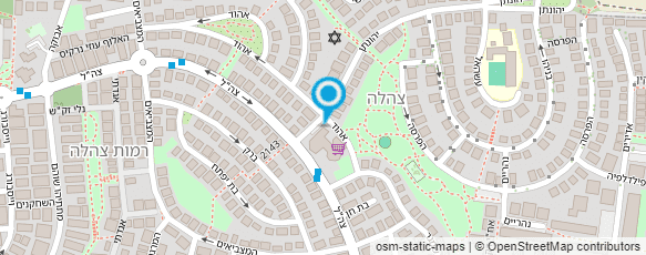 מפת הגעה אל צהלה