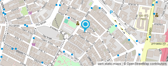 מפת הגעה אל "תחנה מרכזית" - סניף דואר