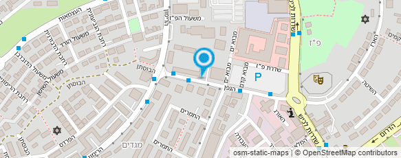 מפת הגעה אל דואר ישראל מפת הגעה אל דואר ישראל