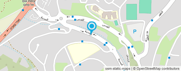 מפת הגעה אל דואר ישראל