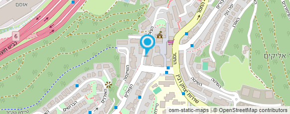 מפת הגעה אל דואר ישראל