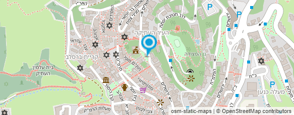 מפת הגעה אל דואר ישראל