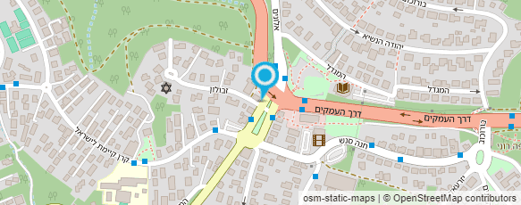 מפת הגעה אל דואר ישראל