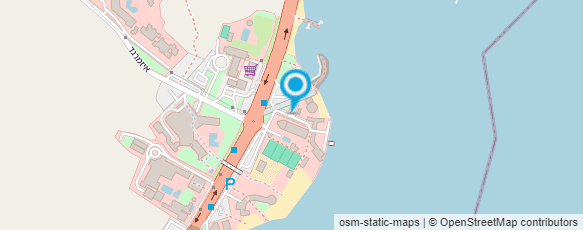 מפת הגעה אל מרכז הגלישה אילת