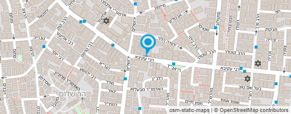 מפת הגעה אל דואר ישראל