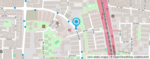 מפת הגעה אל דואר ישראל-מסירת דואר מפת הגעה אל דואר ישראל-מסירת דואר