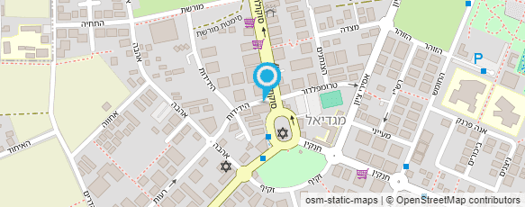 מפת הגעה אל דואר ישראל