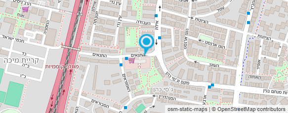 מפת הגעה אל דואר ישראל מפת הגעה אל דואר ישראל