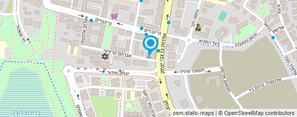 מפת הגעה אל דואר ישראל