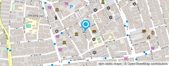 מפת הגעה אל איכילוב