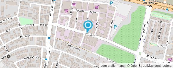 מפת הגעה אל דואר שליחים