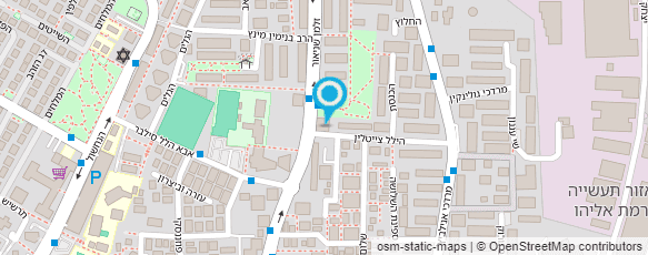 מפת הגעה אל רמת אליהו