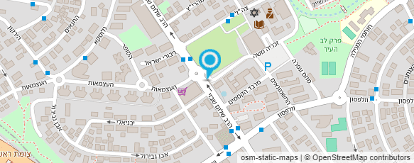 מפת הגעה אל דואר ישראל