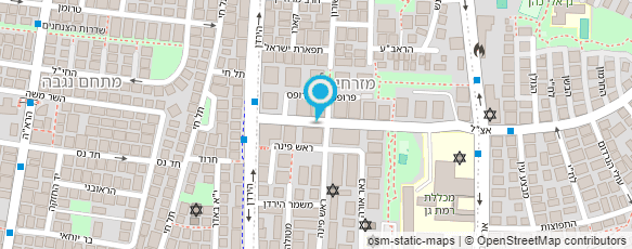 מפת הגעה אל דואר ישראל