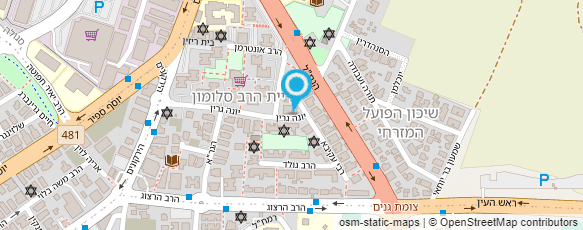 מפת הגעה אל סלון פולינה