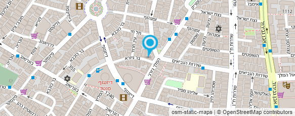 מפת הגעה אל מרגולין שמעון ורוני